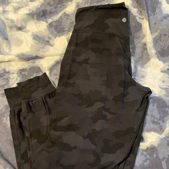 Lululemon Align Jogger 28" Heritage 365 Camo Deep Coal Multi sz 10 - Picture 2 of 7